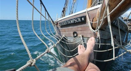 Relax in the bowsprit